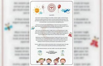 Bakan Memişoğlu, 2 bin 36 sağlık elçisine mektup gönderdi, 23 Nisan Ulusal Egemenlik ve Çocuk Bayramı’nı kutladı