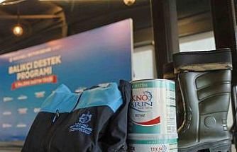 Balıkçılara 19,7 milyon liralık destek