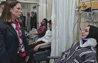 Bartın’daki feci kazanın ardından Vali Arslan yaralıları hastanede ziyaret etti