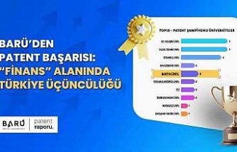 BARÜ’den patent başarısı: "Finans" alanında Türkiye üçüncülüğü