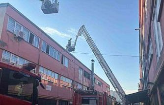 Başakşehir’de iş yeri yangını söndürüldü