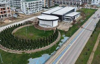 Başiskele’de 15 Temmuz Bilim Merkezi inşaatı hızla yükseliyor