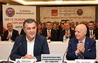 Başkan Demir, İç Anadolu Belediyeler Birliği 1. Başkan Vekili seçildi