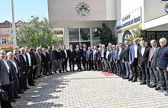 Başkan Dere seçim ziyaretlerine batı ilçelerden başladı