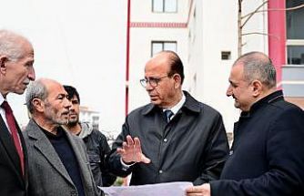 Başkan Geçit, Tecde Mahallesi’ndeki yol yenileme çalışmalarını inceledi