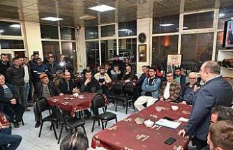 Başkan Hamamcı mahalle ziyaretlerine devam ediyor