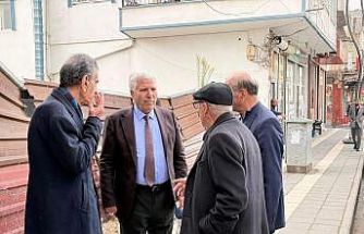 Başkan Karamehmetoğlu esnaf ve vatandaşlarla bir araya geldi