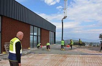 Başkan Kumral yeni sosyal tesis çalışmalarını yerinde inceledi