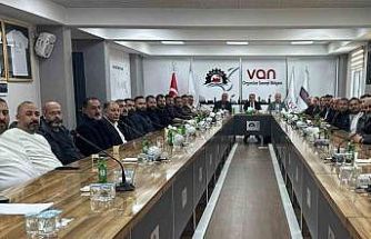 Başkan Memet Aslan sanayicilerle bir araya geldi