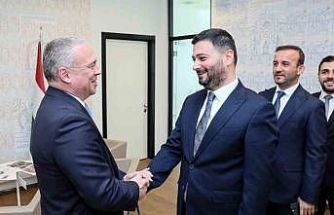 Başkan Öztekin’den, Laszlo Keller’a iade-i ziyaret