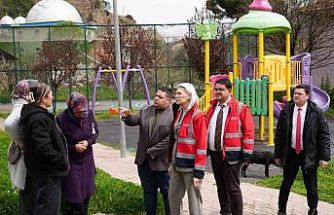 Başkan Subaşı Küçük Sanayi ve Soğuksu Mezarlığı’nda çalışmaları inceledi