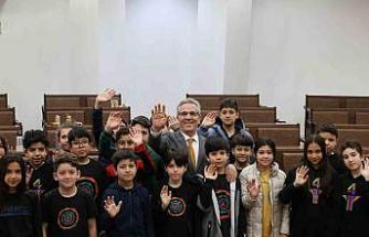 Başkan Tetik: "Gözlerinizdeki ışık hiç sönmesin"