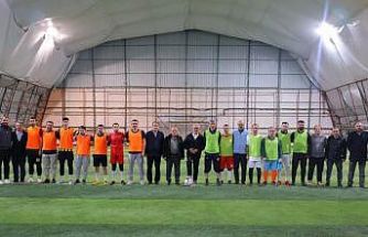 Bayburt’ta din görevlileri arasında futbol turnuvası başladı