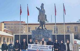Bayburt’ta eğitimcilerden okul saldırılarına tepki