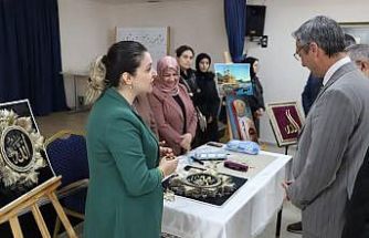 Bayburt’ta ’Sevginin Diliyle Değerlerimiz’ sergisi açıldı