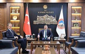 Belçika Ankara Büyükelçisi’nden Vali Çiçek’e ziyaret