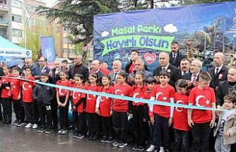 Belediye başkanının koltuğuna oturan çocuklar talimat vermişti: Masal Park hayalleri gerçek oldu