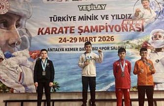 Bilecikli sporcudan Türkiye Karate Şampiyonası’nda bronz madalya