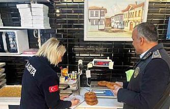Bilecik’te simit ve poğaça gramaj denetimi
