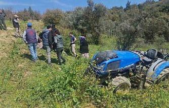 Bilecik’te traktör kazası; 1 yaralı