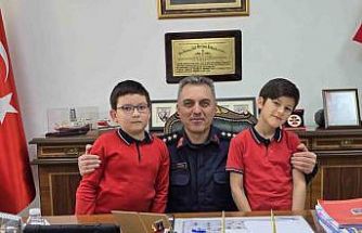 Bir günlüğüne Yozgat İl Jandarma Komutanı oldular