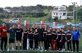 Bodrum Çiftlik Halı Saha Tesisleri vatandaşların kullanımına açıldı