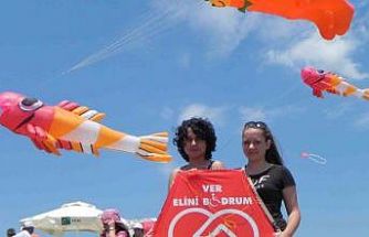 Bodrum uçurtma festivali 21 yıldır engelleri gökyüzünde kaldırıyor