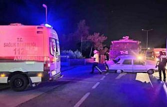 Bodrum’da TOMA, otomobile çarptı