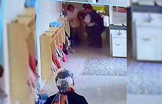 Boğazına yemek kaçan öğretmenin yardımına meslektaşı koştu