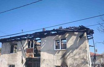 Burdur’da evde yangın paniği