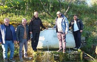 Burhaniye’de çeşmelerden fışkıran sular bereketli sezon umutlarını artırdı