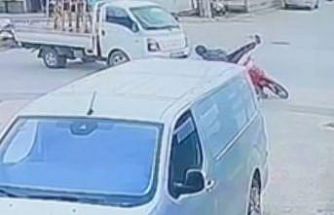 Bursa’da kamyonet ile motosiklet çarpıştı: 1 yaralı