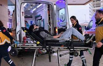 Bursa’da motosiklet kazası: 1’i çocuk 2 yaralı