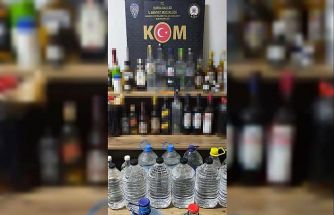 Bursa’da sahte içki operasyonu: 436 litre ele geçirildi