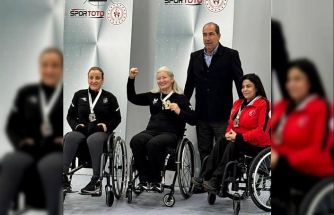 Bursalı milli sporcu Türkiye birincisi oldu