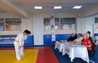 Büyükçekmeceli judocuların kuşak sınavı heyecanı