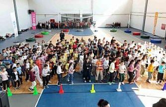 Büyükşehir Spor A.Ş.’den Develi’de 550 öğrenciye spor dolu buluşma