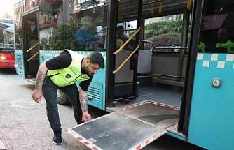 Büyükşehir’den toplu ulaşım araçlarına yönelik denetim