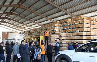 Büyükşehirden üreticiye arı kovanı desteği