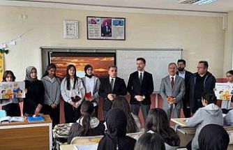 Çaldıran Müftülüğünden öğretmenlere "Geçmiş Olsun" çiçeği