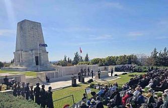 Çanakkale Kara Savaşları’nda hayatını kaybedenler ’Yalnız Çam’da anıldı