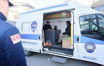 Canik’te Mobil Zabıta Çözüm Merkezi ile talep ve öneriler yerinde dinleniyor