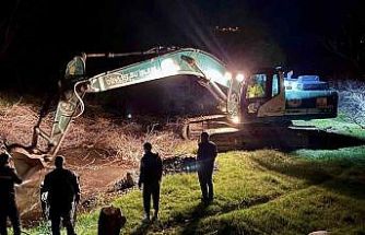 Çardaklı Deresi’nde taşkın kontrol altına alındı