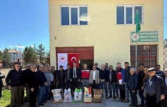 Çavdarhisar’da çiftçilere yüzde 50 ve yüzde 75 hibeli tohum dağıtıldı