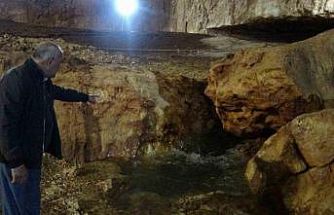 Cennet Obruğu’ndan 13 yıl sonra su çıktı