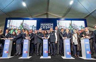 Çeşme’de kiralık sosyal konut projesi Hanem’in temeli atıldı