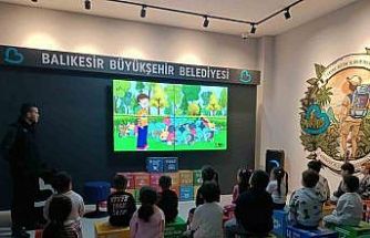 Çevre Eğitim ve Bilim Merkezi minikleri ağırladı