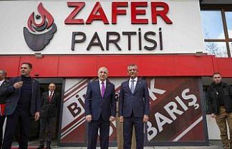 CHP Genel Başkanı Özel’den Zafer Partisi Genel Başkanı Özdağ’a ziyaret