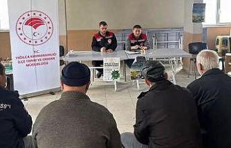 Çiftçilere tarımsal destek ve zararlılarla mücadele eğitimi verildi