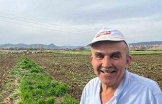 Çiftçinin doğal mesai arkadaşları iş başında